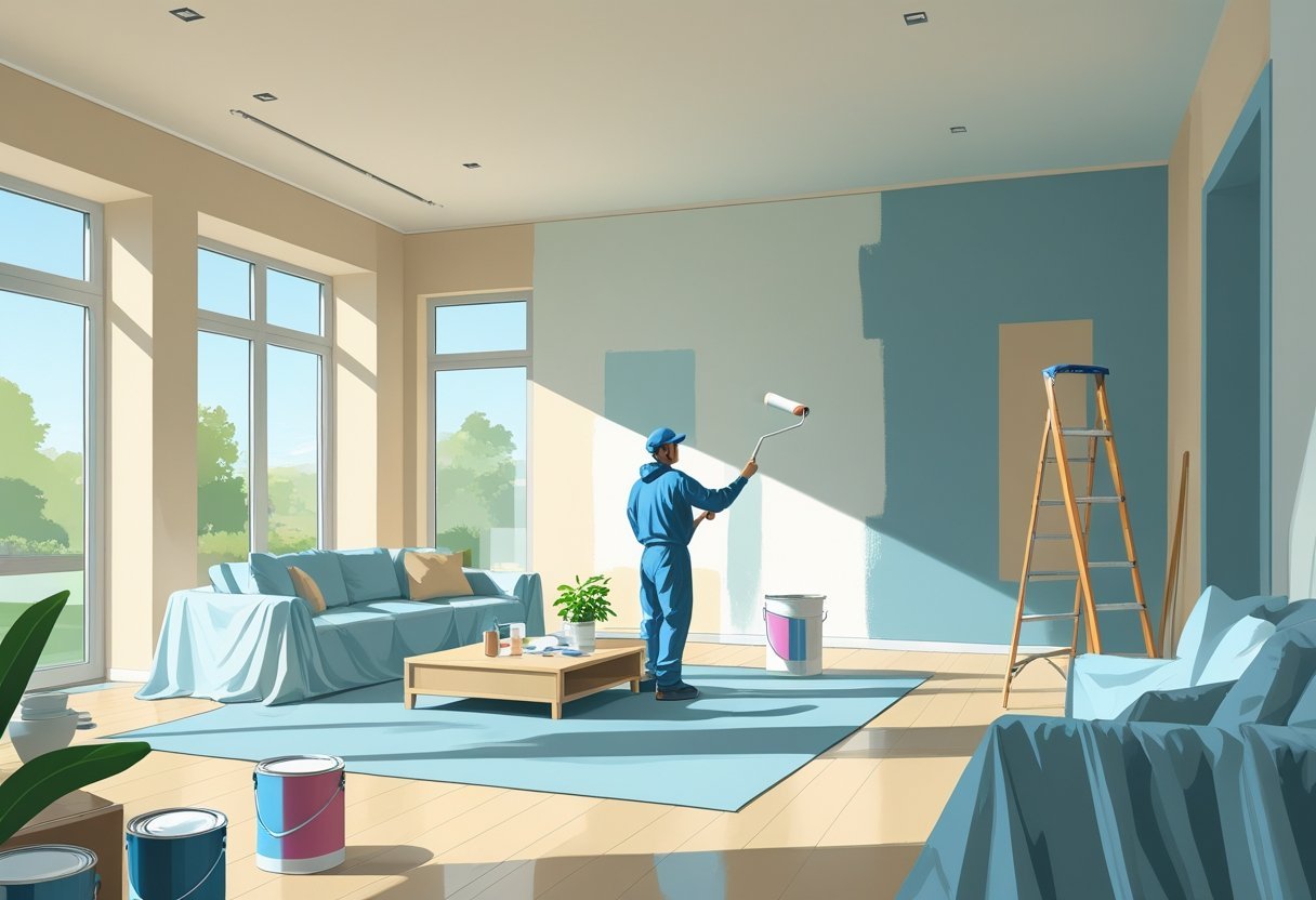 How Much Does it Cost for Painting Interior of House in Markham